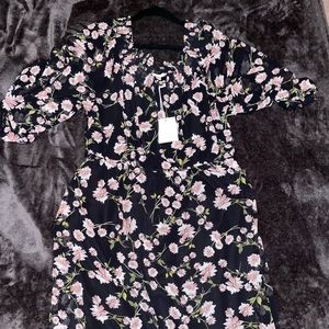 LC Lauren Conrad XXL floral print dress